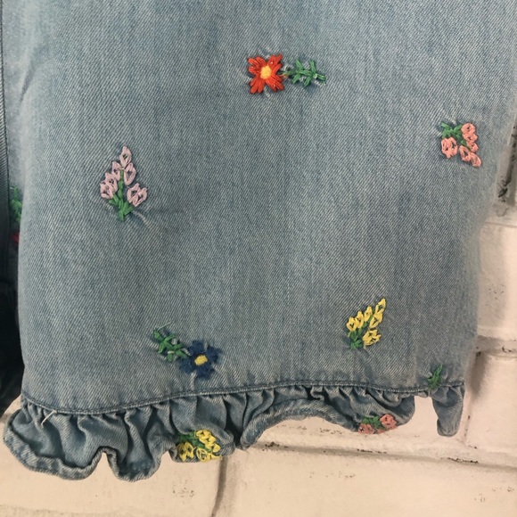 Like New Stella McCartney light blue chambray playsuit size 12yrs - Picture 10 of 10